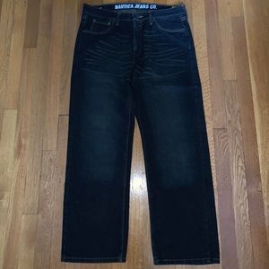 Nautica Jeans. Dark blue. Size 34 X 30 Loose fit